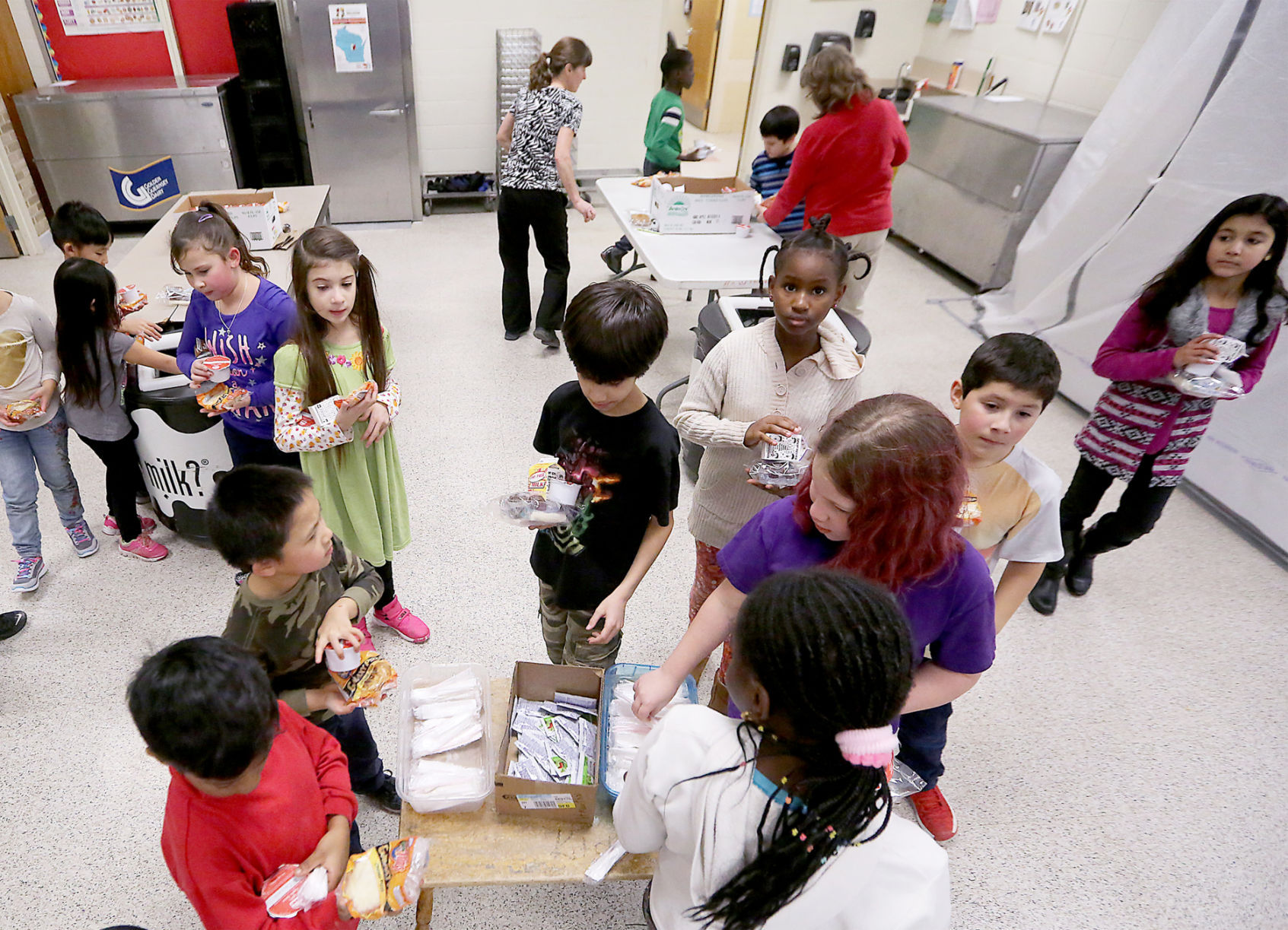 Classroom lunches